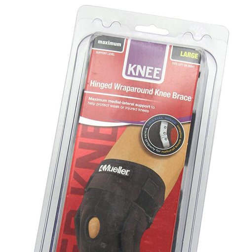 Mueller - Hinged Wraparound Knee Brace - Support and stability
